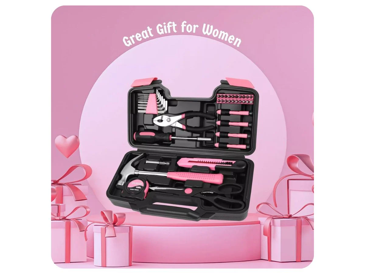 39 Pcs Hand Tools Set Home Repair Toolbox Basic Toolkit set - Image 6
