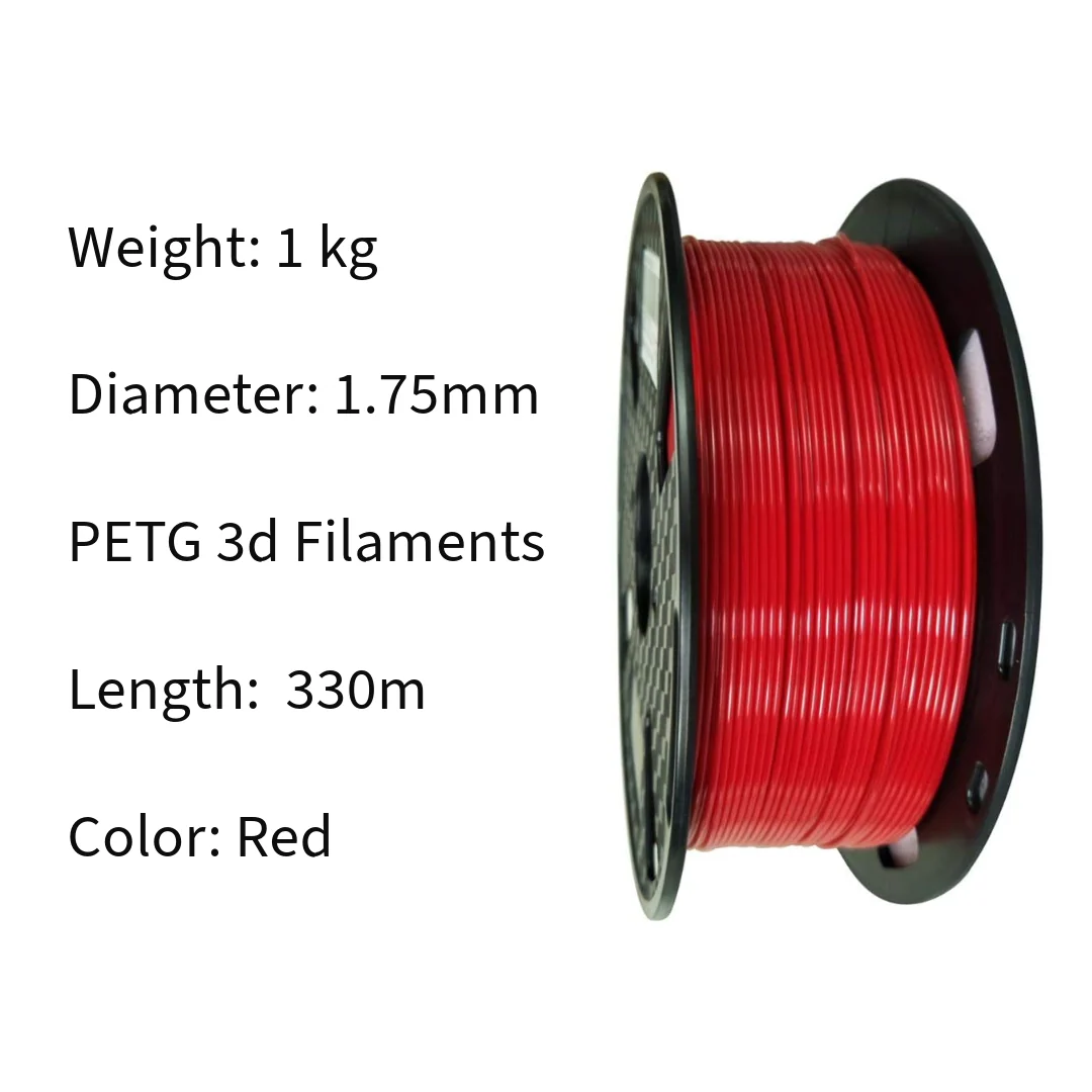 3D Printer Filament PETG Consumable (Red) - Image 7