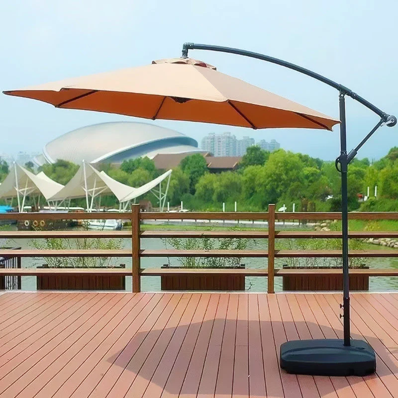 3m Outdoor Patio Umbrella Thickened PU Coated Umbrella Large Rain and Sun - Image 2