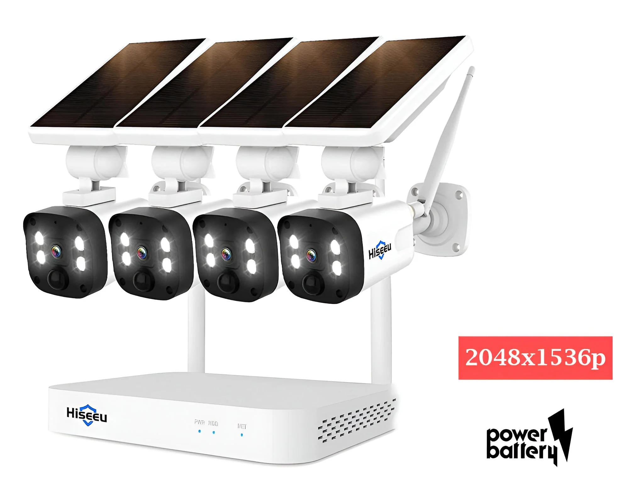 3MP Wireless Security camera system Wire-Free - Image 9