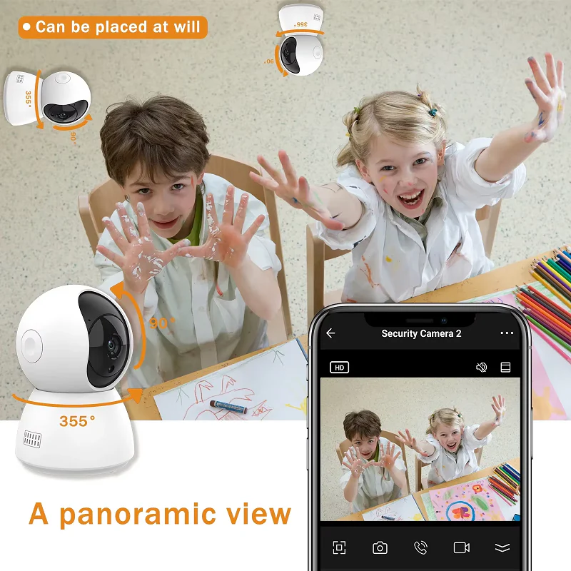 3MP Wireless Security Surveillance Camera WIFI - Image 2