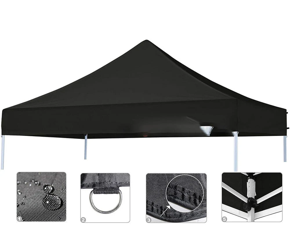 3x3 Gazebo Roof Cover Outdoor Garden Marquee Waterproof Tent - Image 12
