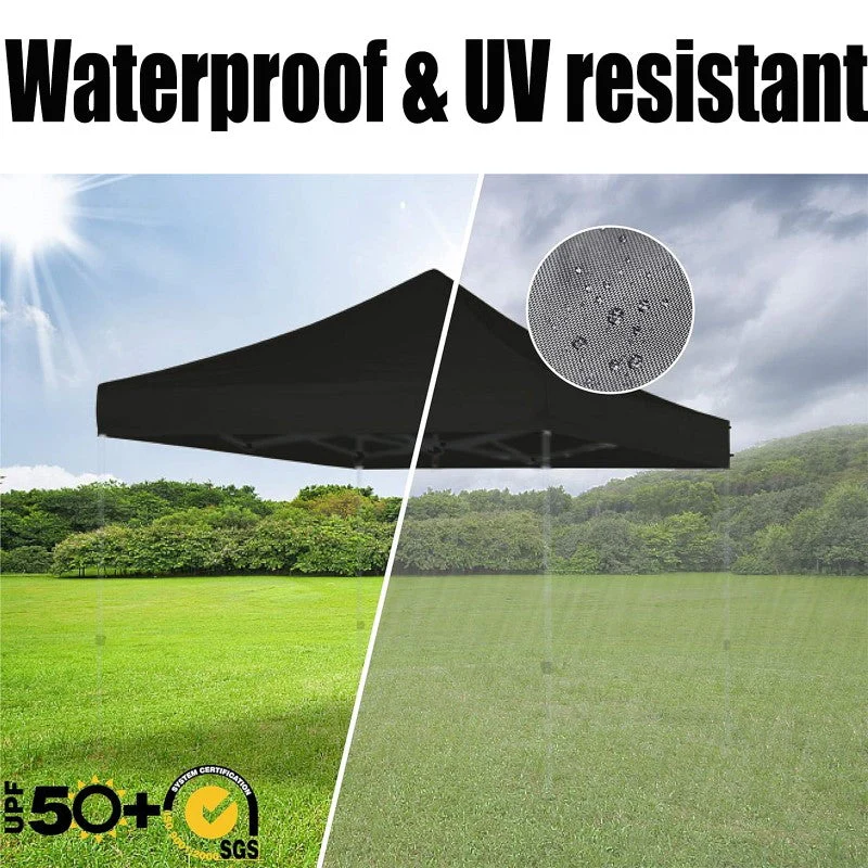 3x3 Gazebo Roof Cover Outdoor Garden Marquee Waterproof Tent - Image 8