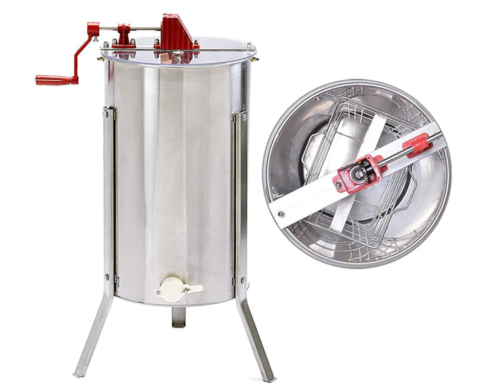 4 Frame Manual Honey Extractor - Image 2