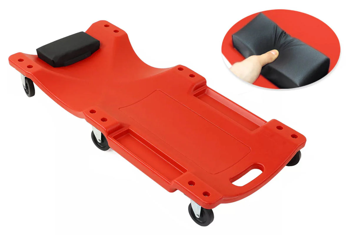 40" Floor Creeper Low Profile Mechanics Creeper Garage Car Creeper - Image 2