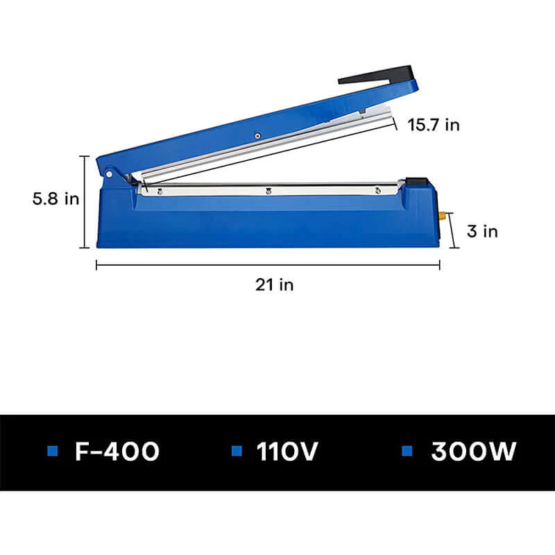 400mm 16 Inch Impulse Heat Sealer - Image 3