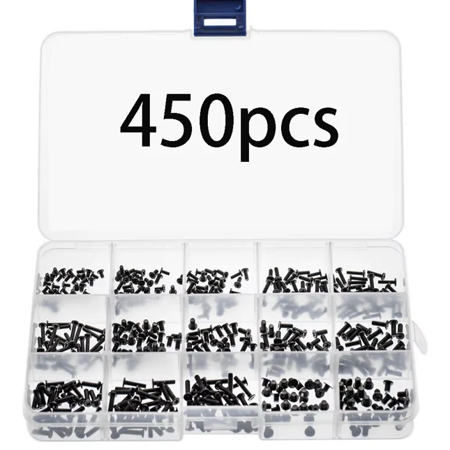 450pcs M2 M2.5 M3 Countersunk Laptop and Electronic Screw - Image 7