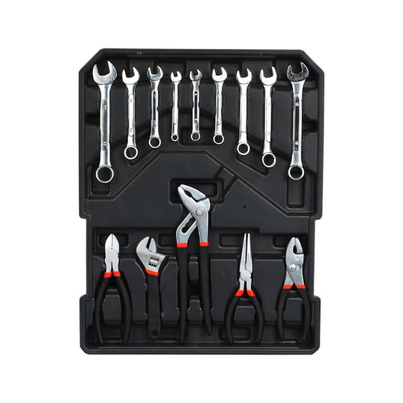 499pcs Tool Kit Trolley Case Mechanics Box Toolbox Portable Diy Set - Image 4