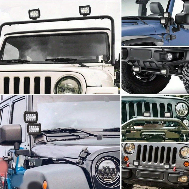 4Inch LED Work Light Bar - Image 7