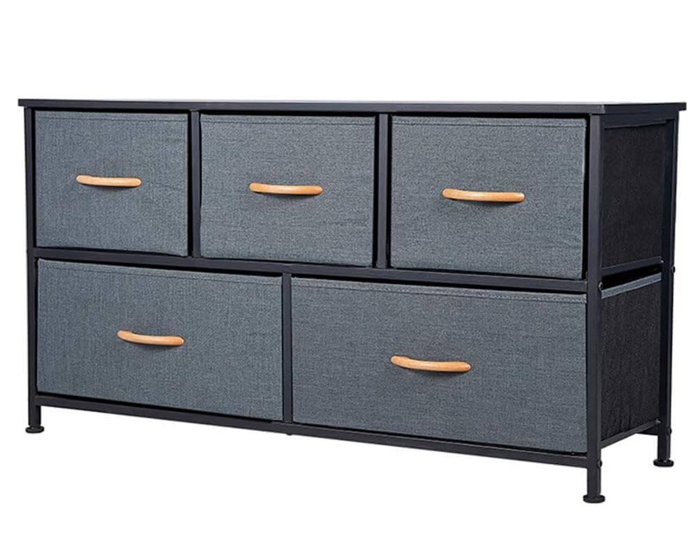 5 Drawer Storage Chest Lowboy - Image 4