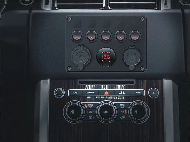 5 Gang Rocker Switch Panel - Image 6
