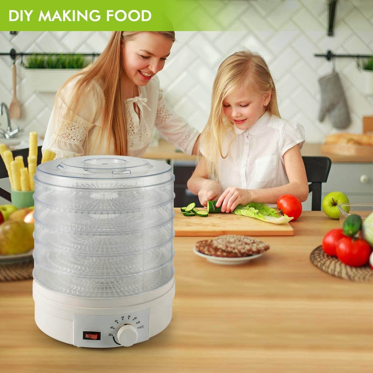 Portable Electric Food Dehydrator Machine - Image 5