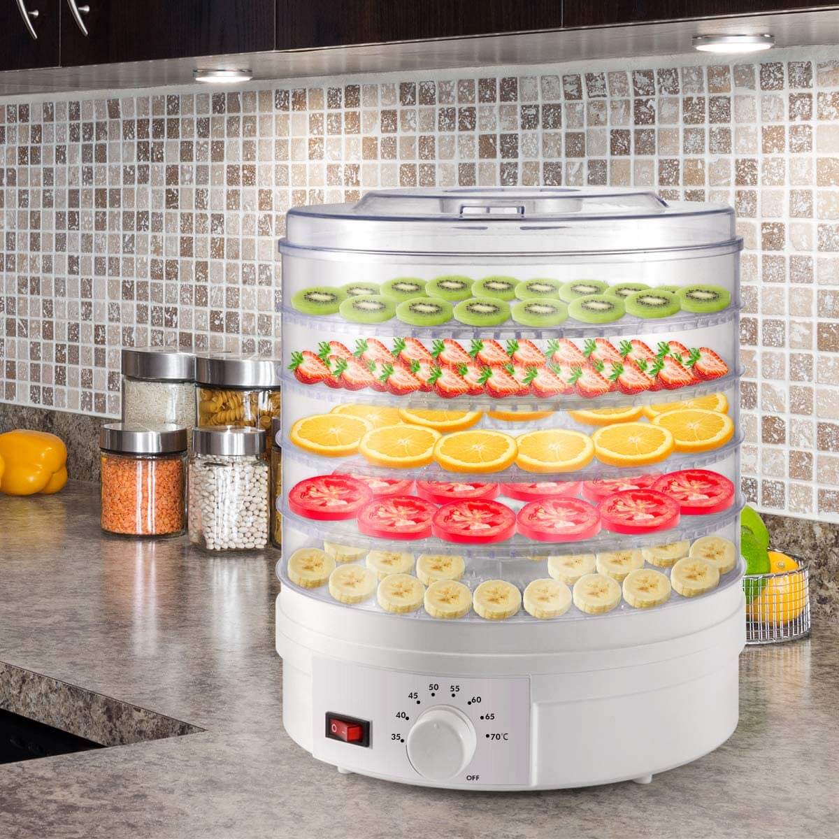 Portable Electric Food Dehydrator Machine - Image 7