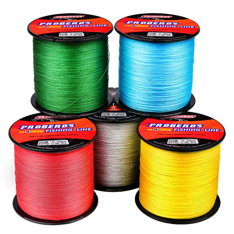 500m Fishing Line 20LB  4 Strands Stronger Multifilament PE Braid Wire - Image 2