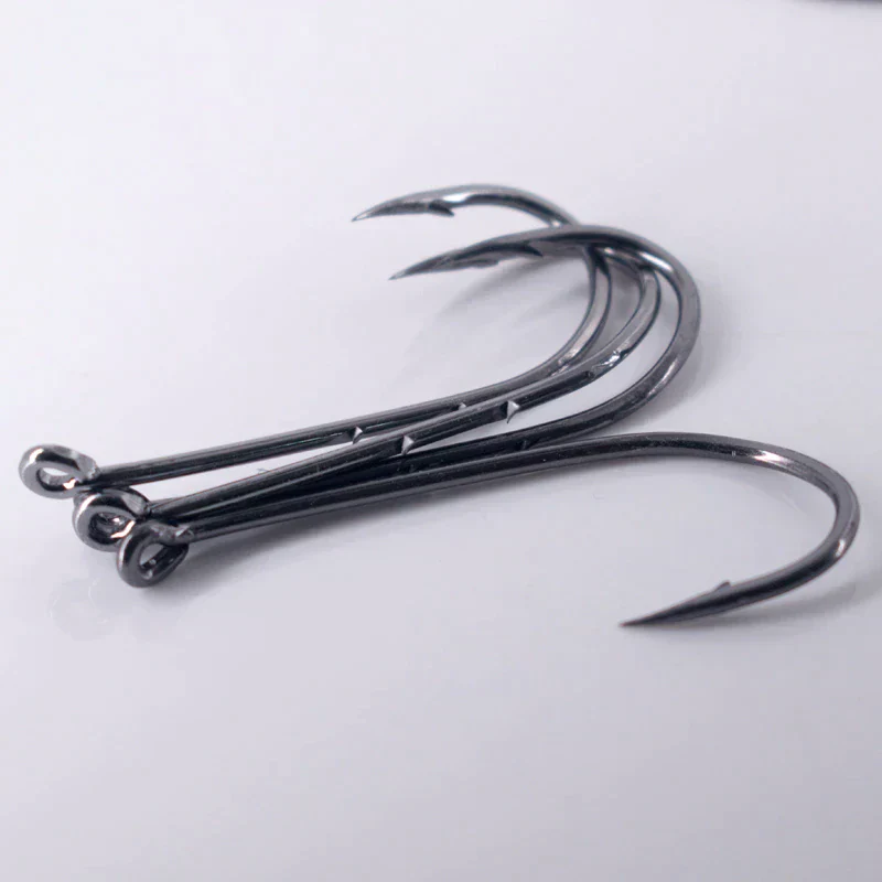 50pcs Double-backed 6/0  High Carbon Fishing Hooks - Image 10