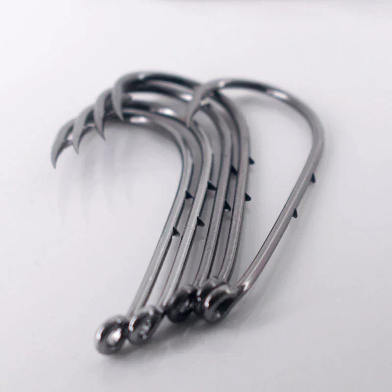 50pcs Double-backed 6/0  High Carbon Fishing Hooks - Image 9