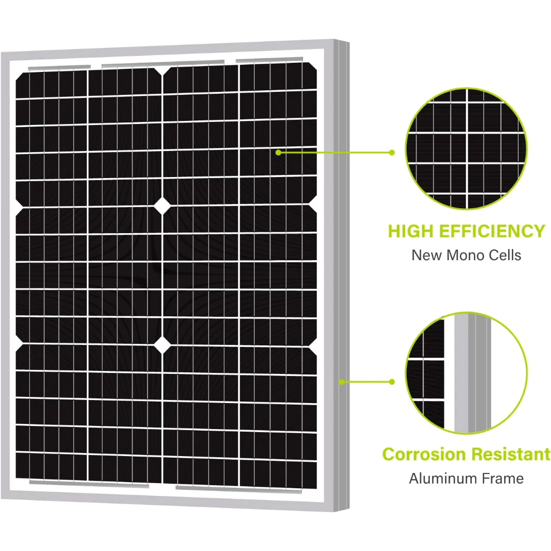 50W Solar Panel Mono - Image 8