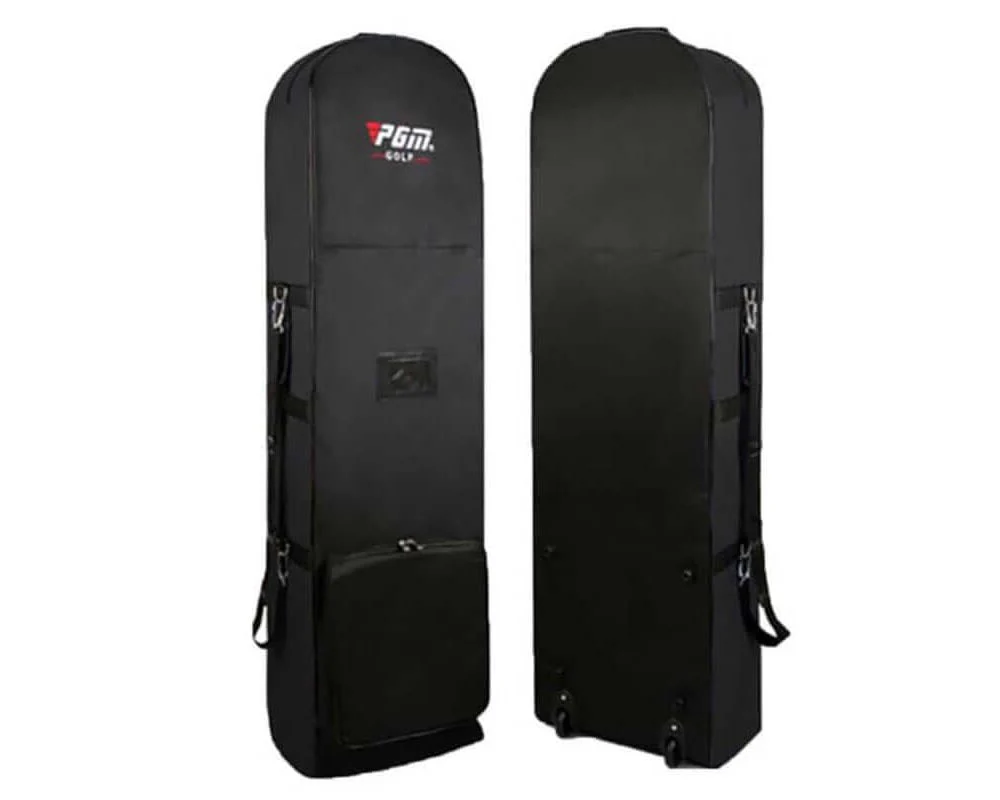 52 Inch Tall Foldable Rolling Golf Travel Bag With Wheels - Image 5