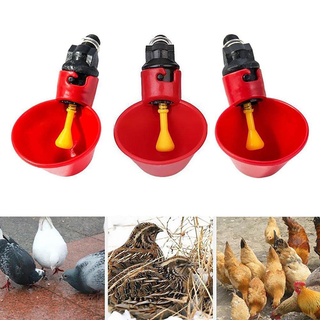 5Pcs Poultry Drinking Bowl Duck Water Dispenser Pigeon Chicken Water Cup - Image 7