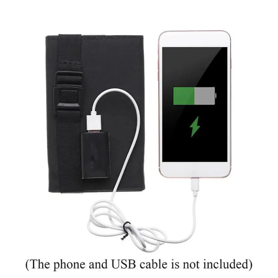 5W Foldable Solar Panel - 5V USB Output - Image 5