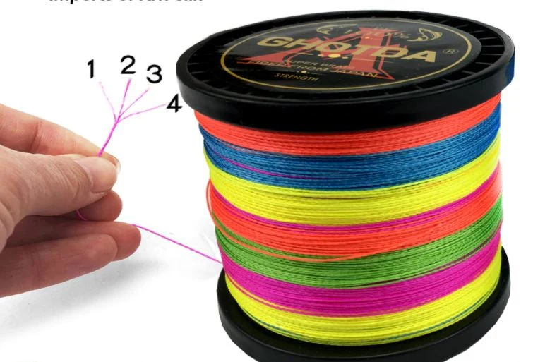60 lb Ghotda Fishing Braid- 1000M Rolls PE4 Strand - Image 2