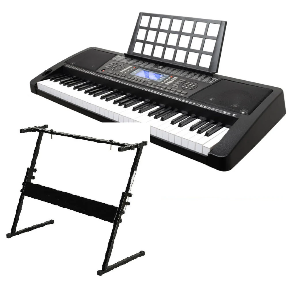 61 Key Electronic Piano Keyboard and Piano Stand