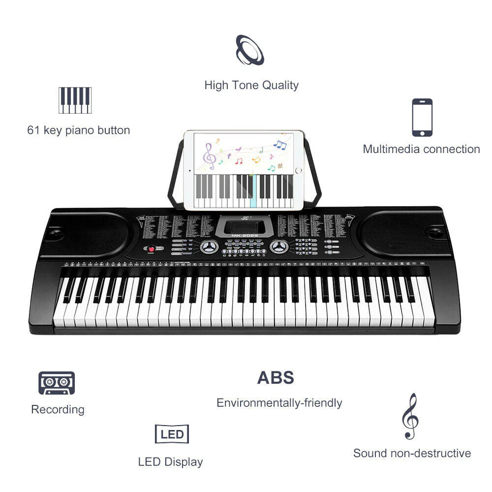 61 Key Electronic Piano Keyboard Piano - Image 6
