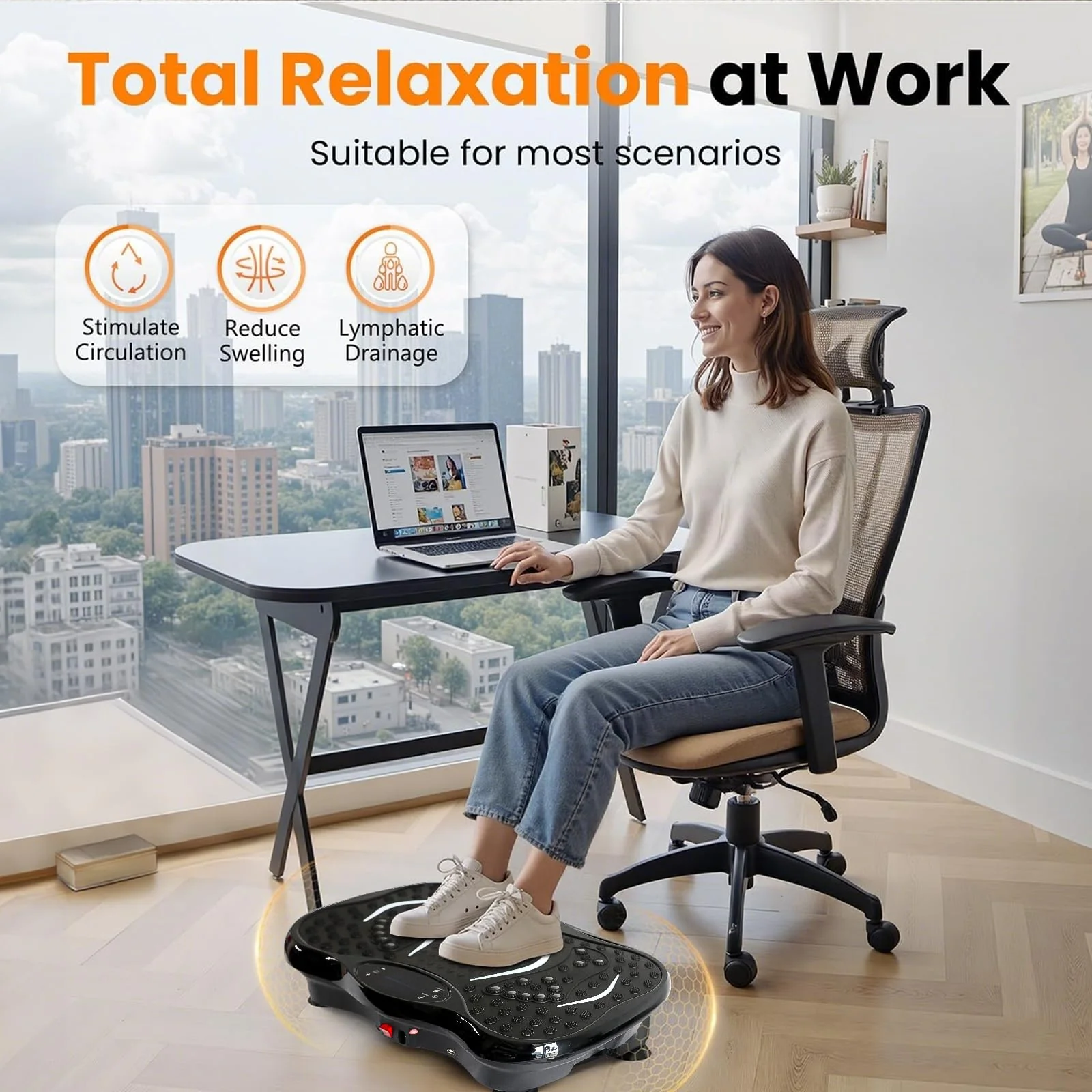 Vibration Plate Lymphatic Drainage Machine for Weight Loss - Image 12