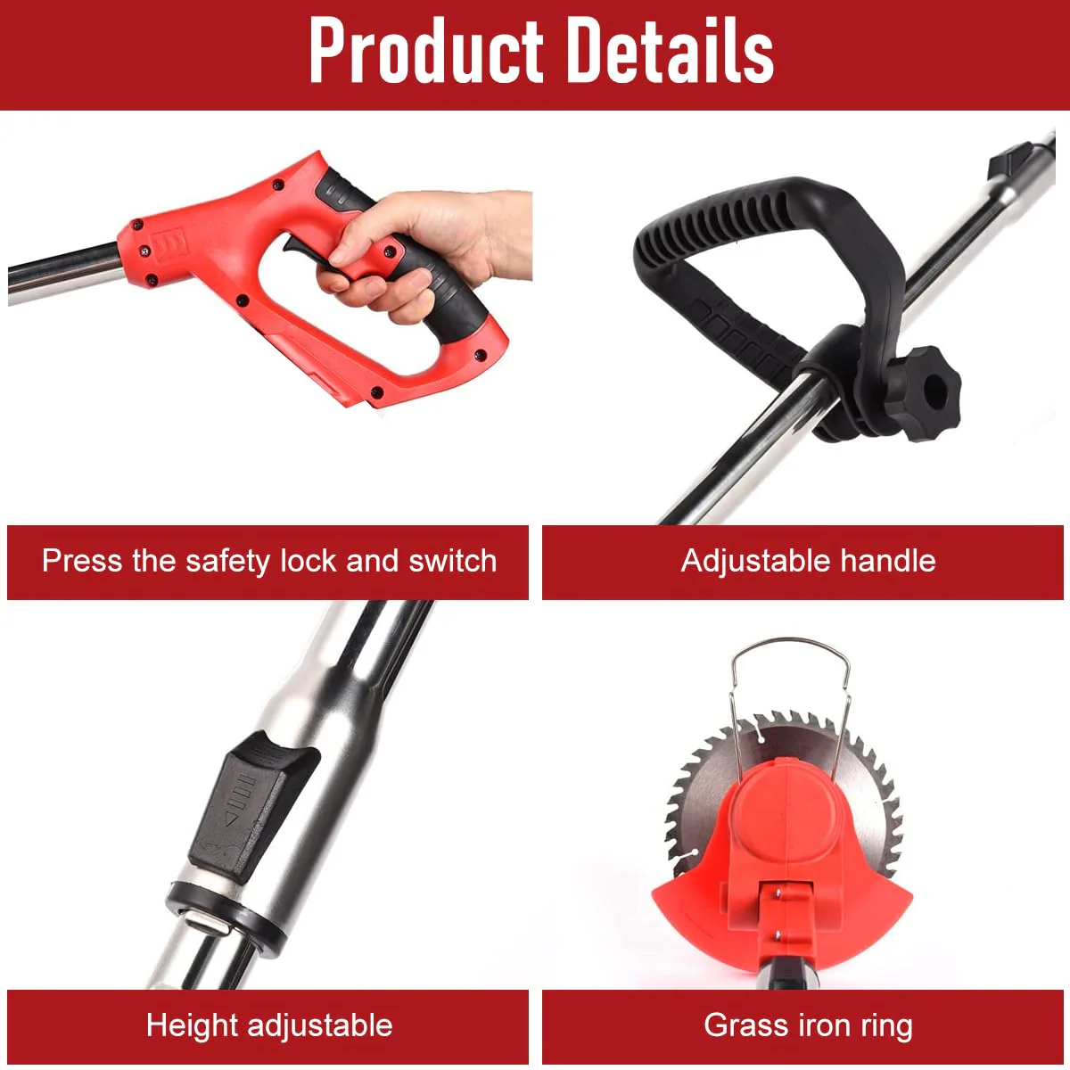Weed Eater and Grass Trimmer Lawn Mower - Image 8