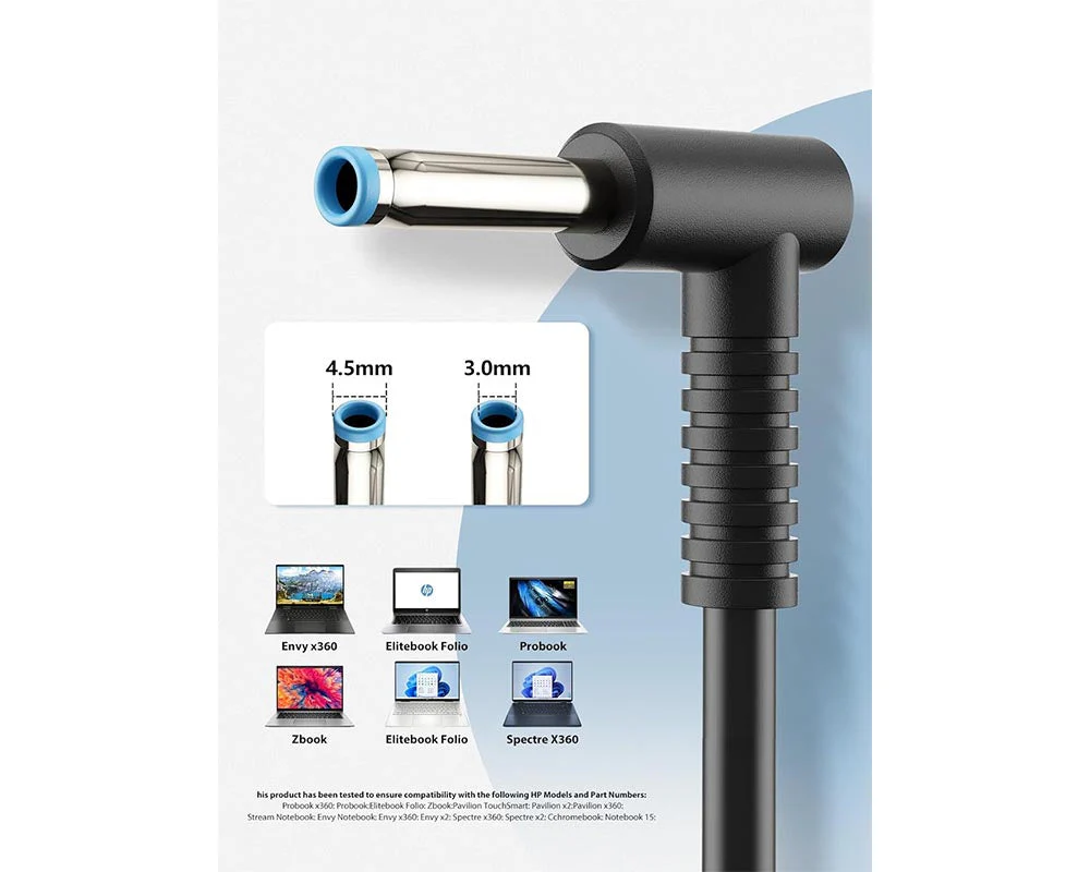 65W HP Laptop Charger for HP Pavilion X360 - Image 4