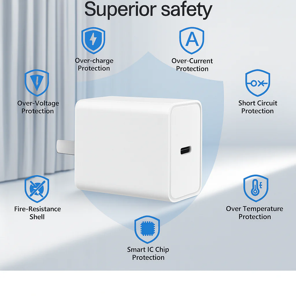 65W USB-C Fast Charger – Super Speed PD Charger with Cable Options - Image 4