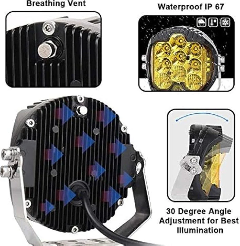 7" LED Fog Light - Image 3