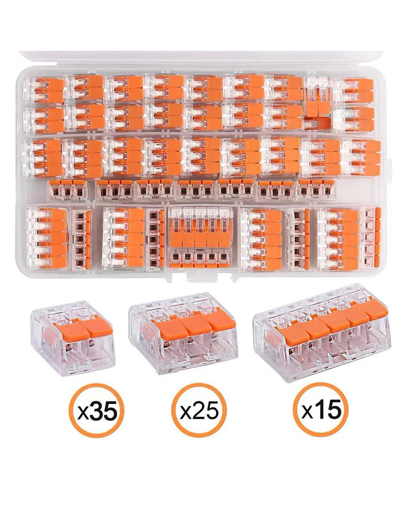 75PCS Electrical Connectors - Image 4