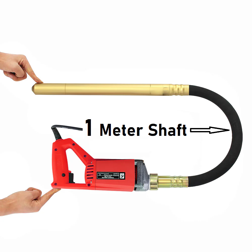 850W Portable Handheld Electric Concrete Cement Mixing with Flexible Hose - Image 3