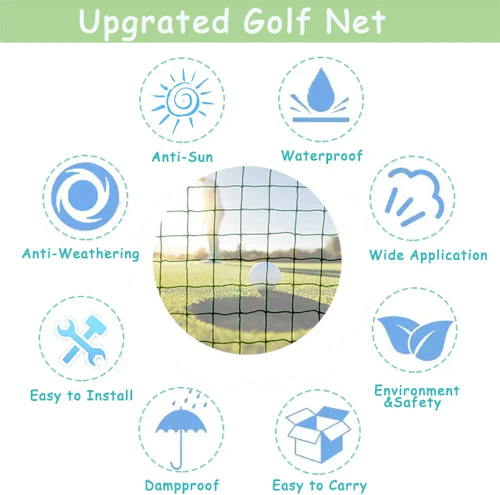 3x3M Golf Practice Net Golf Training Mesh Netting - Image 10