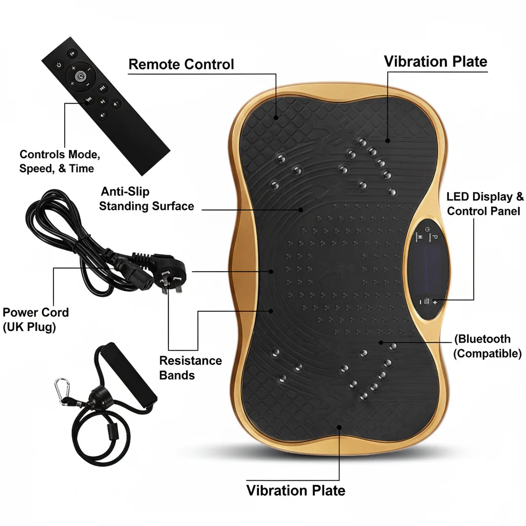 Vibration Plate Lymphatic Drainage Machine for Weight Loss - Image 11