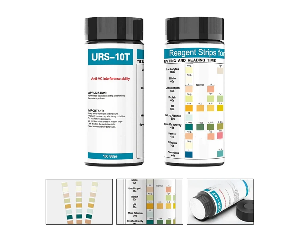 Urine PH Test Strips Protein Ketone Testing Strip - Image 8
