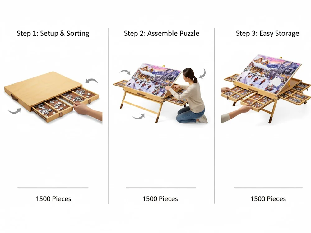 Jigsaw Puzzle Board 1500 pcs - Image 7