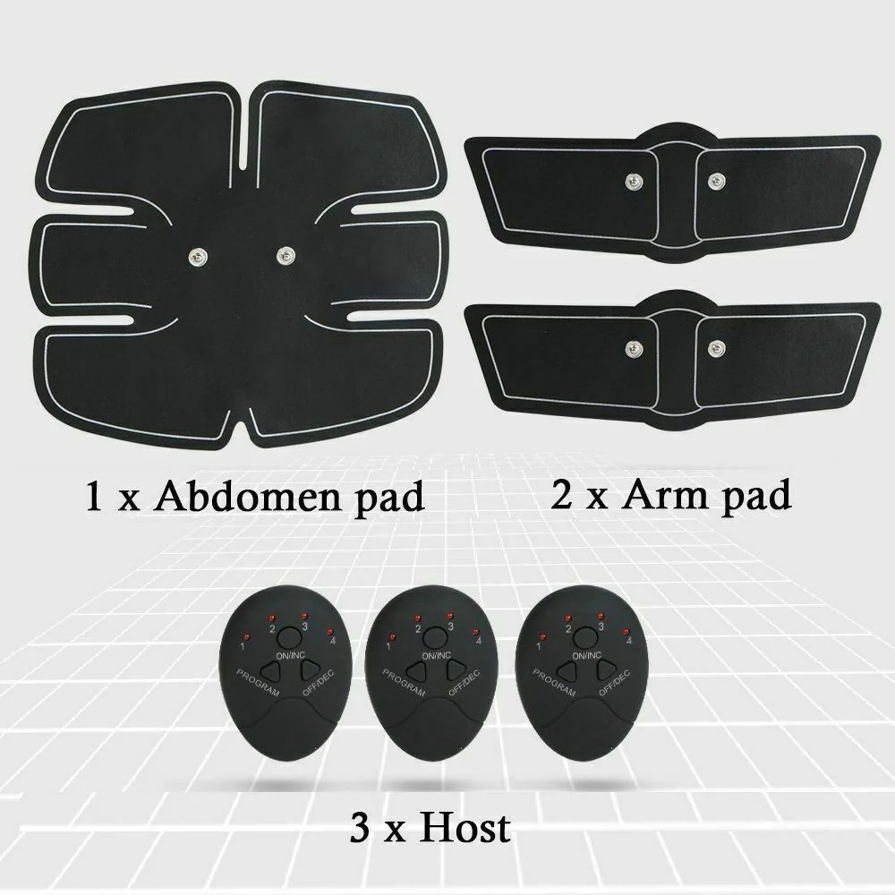 Abdominal Machine Electric Muscle Stimulator ABS Ems Trainer Fitness Weight - Image 10