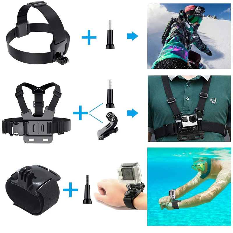 Action Camera Accessories 49-in-1 - Image 5