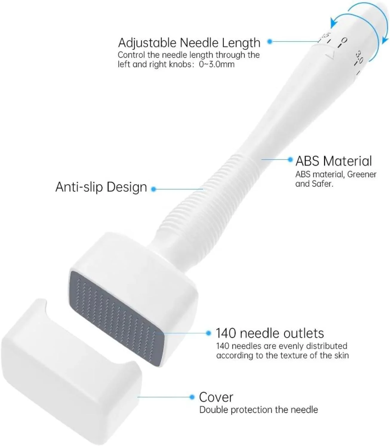 Adjustable Derma Stamp Micro Needling Stamp - Image 10