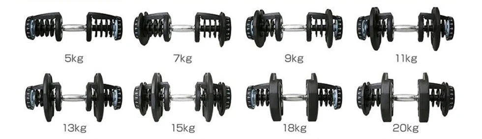 Adjustable dumbbells 80Kg - Image 9