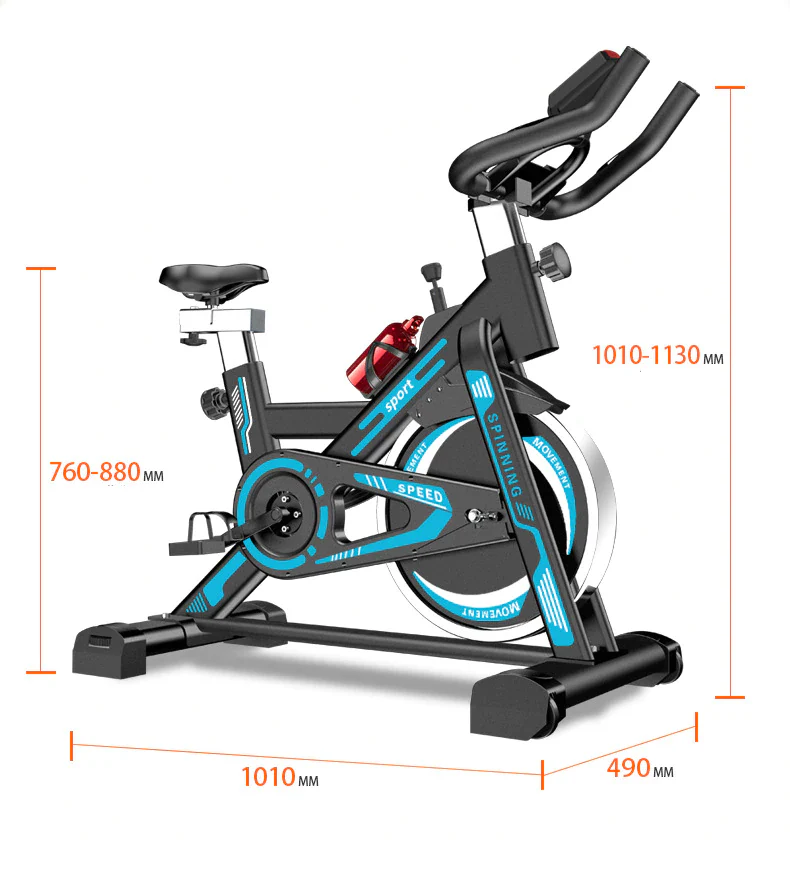 Adjustable Exercise Bike Spin Bike Heavy Duty - Image 3