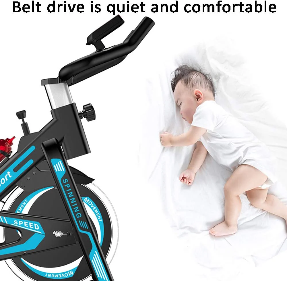 Adjustable Exercise Bike Spin Bike Heavy Duty - Image 5