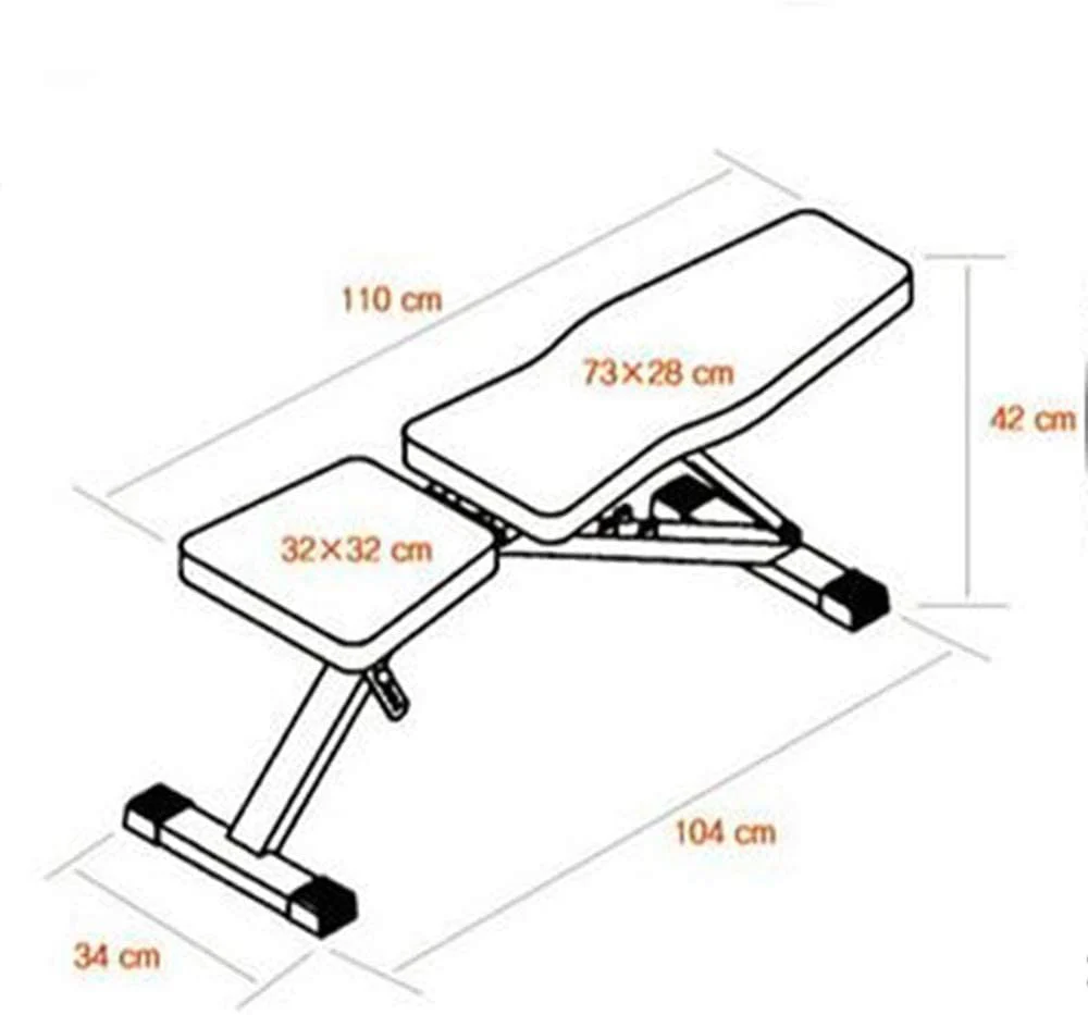 Adjustable FID Sit Up Weight Bench - Image 4