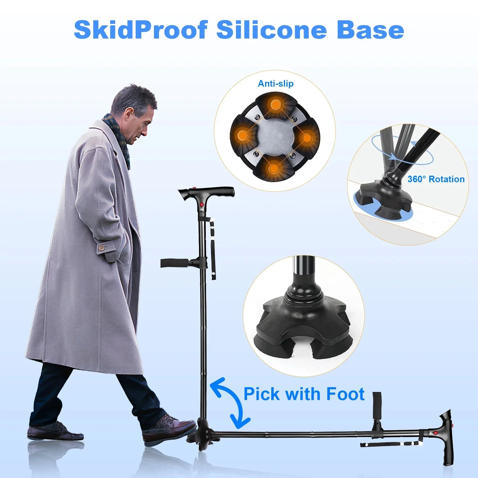Adjustable Walking Stick for Elderly - Image 7