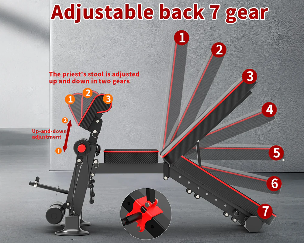 Adjustable Weight Bench - Image 3