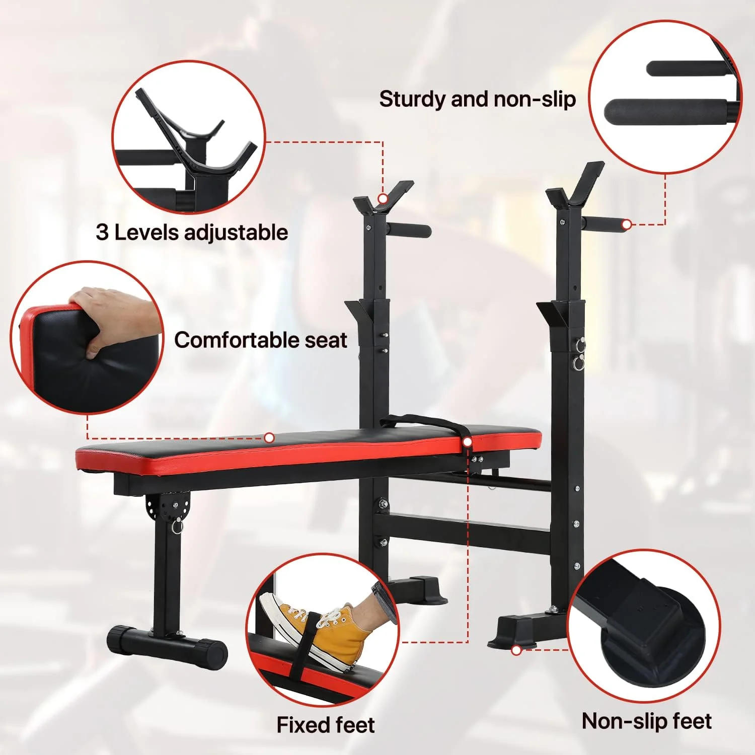 Adjustable Weight Bench Sit Up Bench - Image 18