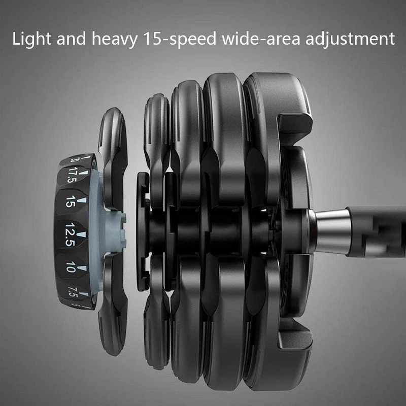 Adjustable Weights Dumbbell Set 24Kg Pair - Image 10