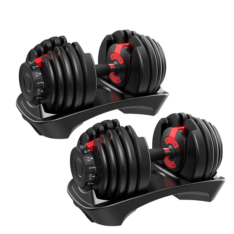 Adjustable Weights Dumbbell Set 24Kg Pair - Image 3